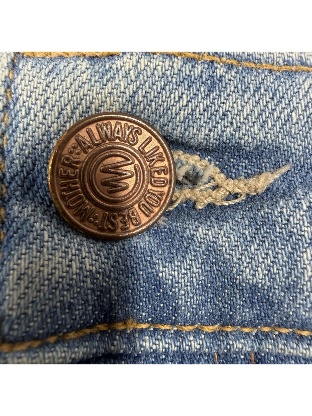 MOTHER THE SCRAPPER ANKLE jeans Camera Obscura Women’s Size 28 - Picture 6 of 15